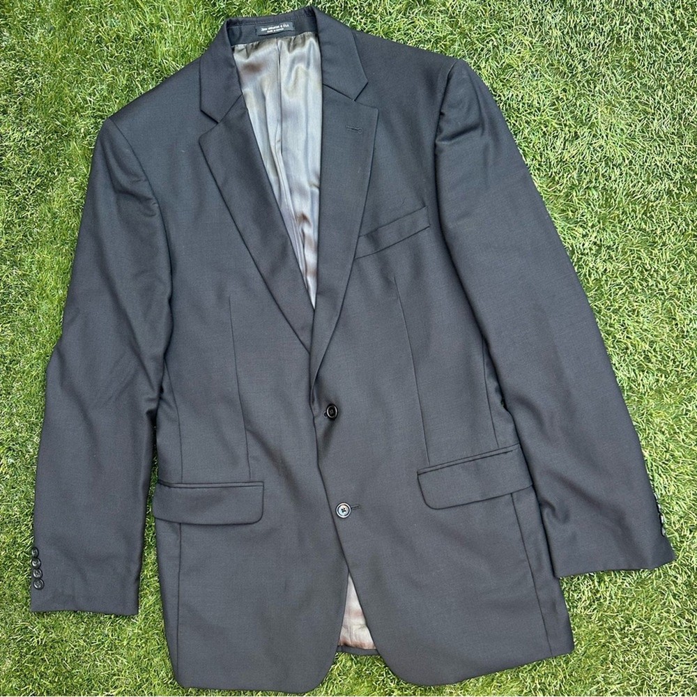 John Varvatos Men's Austin Jacket Single Breast Wool Blazer Sport Coat 42L