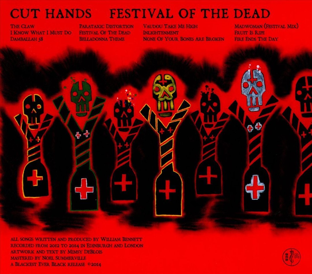 CUT HANDS Festival of the Dead Brand New CD Album