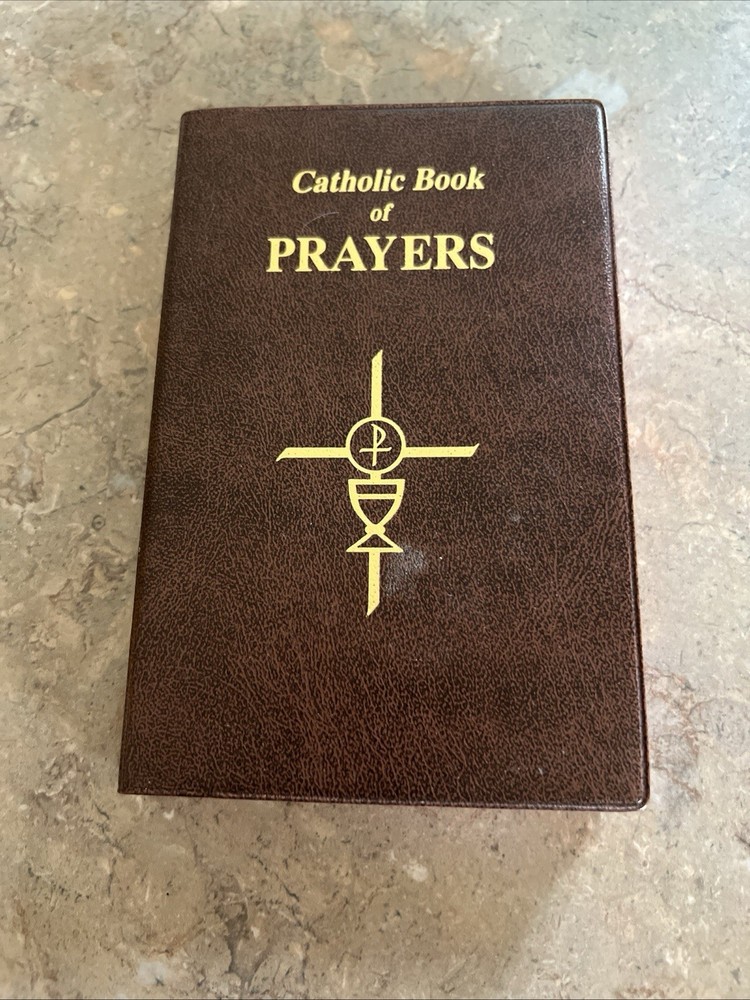CATHOLIC BOOK of PRAYERS Large Print Illustrated 1982