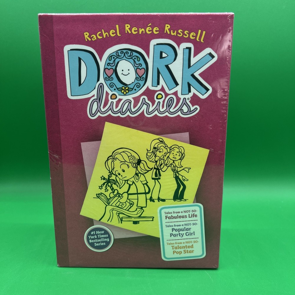 Dork Diaries Boxed Set (Books 1-3) Set : Brand New