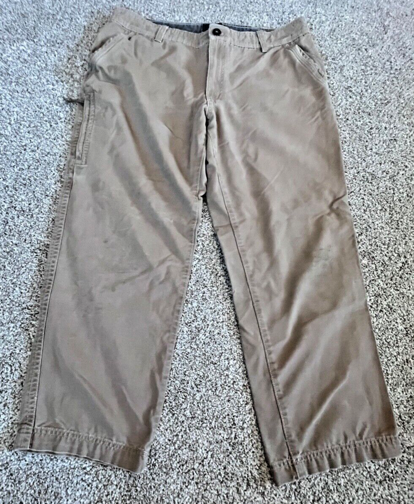 GH Bass Co. Bass Heavy Duty Work Pants Size 38 X 30 Cargo Style Pants