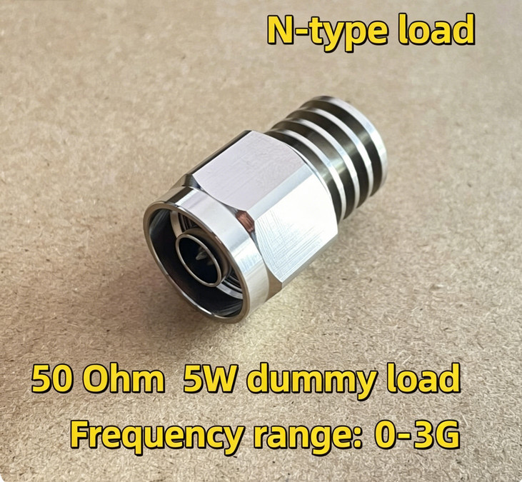 5W N Male RF Coaxial Dummy Load 3GHz 50O Microwave Terminal Termination Resistor