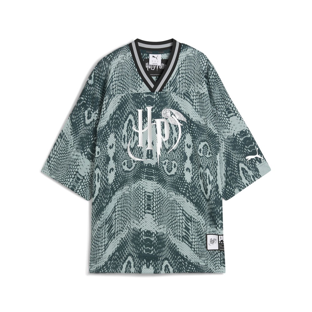 PUMA  Hoops X Harry Potter Basketball Jersey Womens Green  63311301