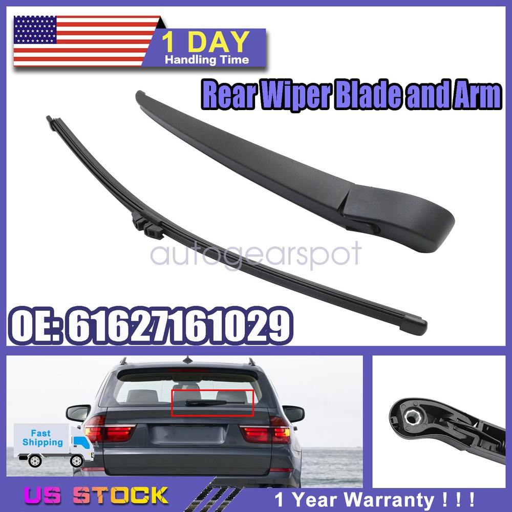 BMW X5 E70 2007-2013 Rear Wiper Blade and Arm Replacement