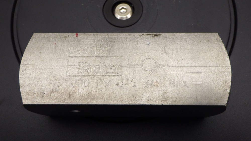 Parker C800SS Stainless Steel In-Line Check Valve 1/2