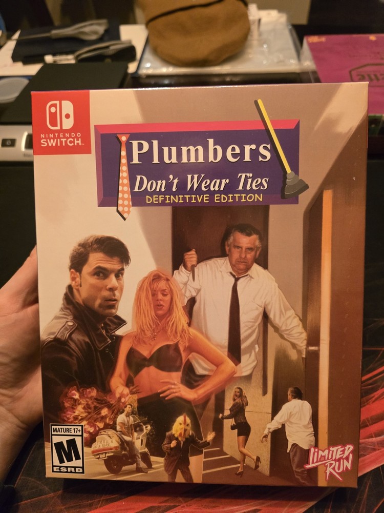 Plumbers Don't Wear Ties: Collector's Edition (Nintendo Switch) - SEALED