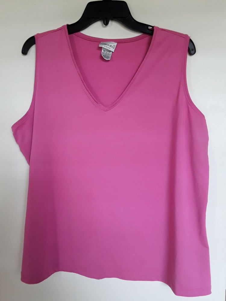 Fashion Bug Women's Plus Size 18/20 Tank Top