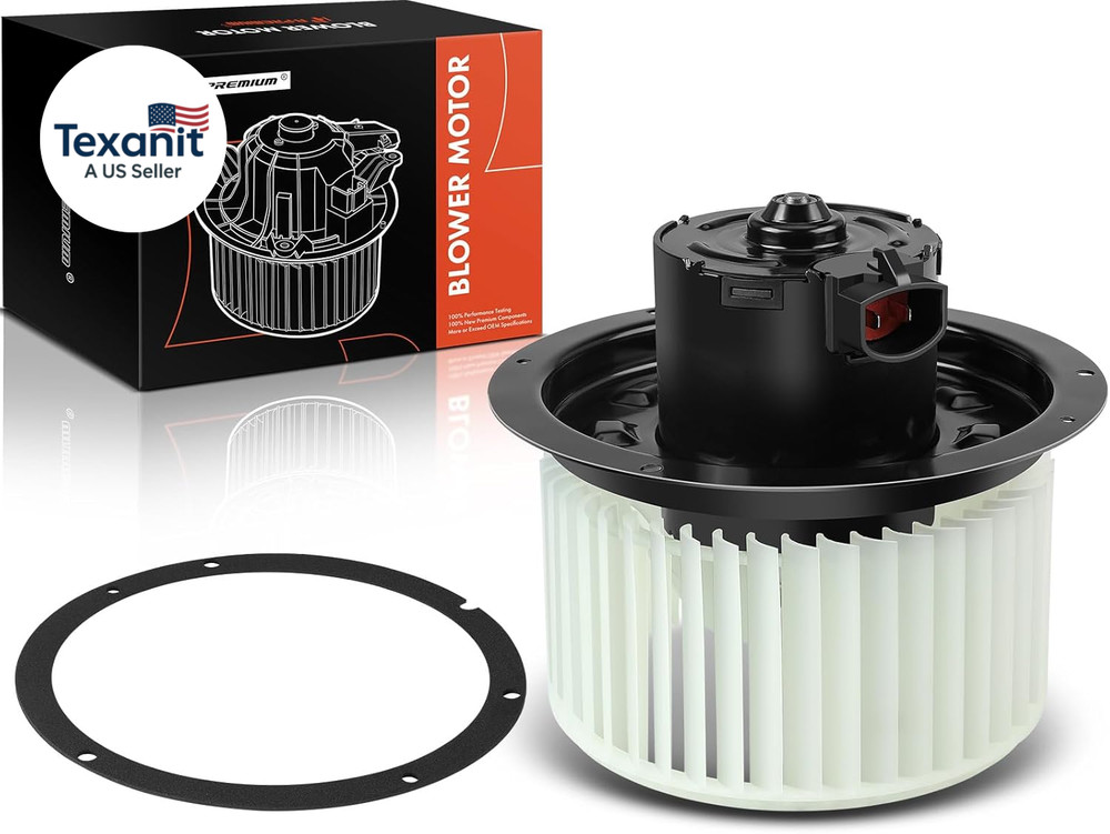 Front HVAC Heater Blower Motor Compatible with Ford F-250 Super Duty 1999-2007,