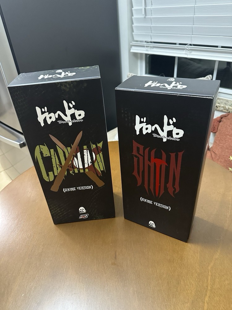 Threezero Dorohedoro Caiman and Shin Anime Figures 1:6 Scale Anime Edition