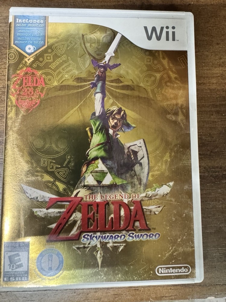 Nintendo The Legend of Zelda: Skyward Sword - Nintendo Wii  Includes Soundtrack