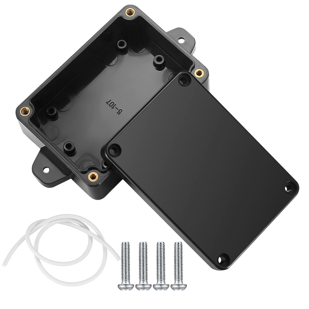 Project Box 4Pcs Junction Boxes, IP65 Waterproof Electrical Boxes, ABS Plastic-image