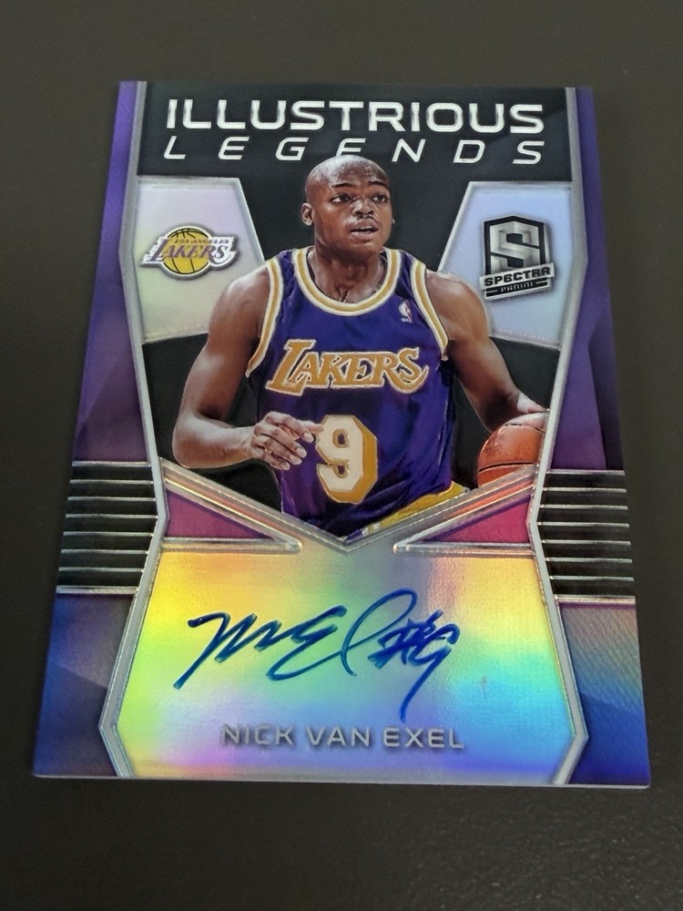 2018-19 Panini Spectra - Illustrious Legends Signatures Nick Van Exel #IL-NVE...