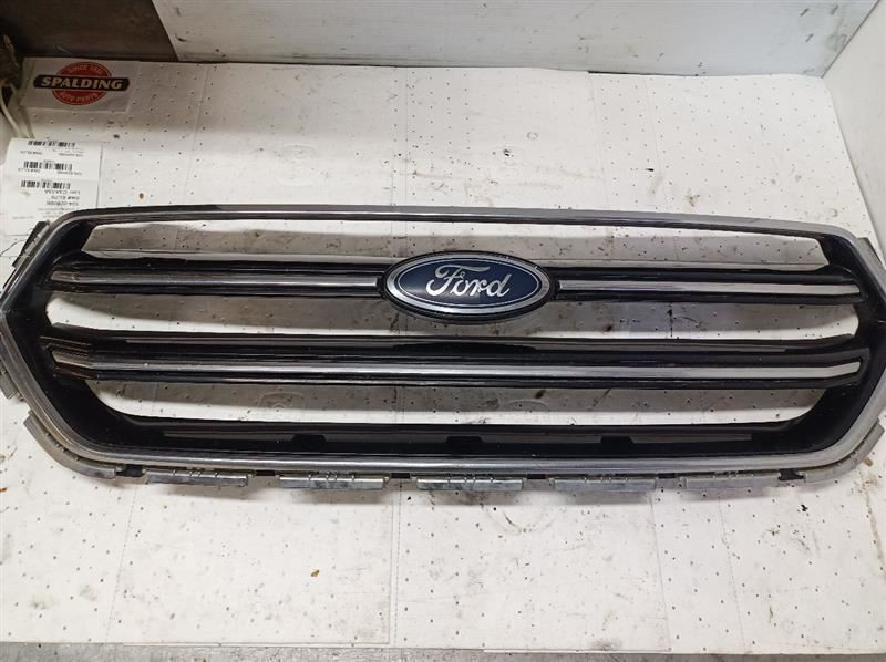 *PITS* Upper Grille Black/Chrome from 2017 Ford Escape 10434149
