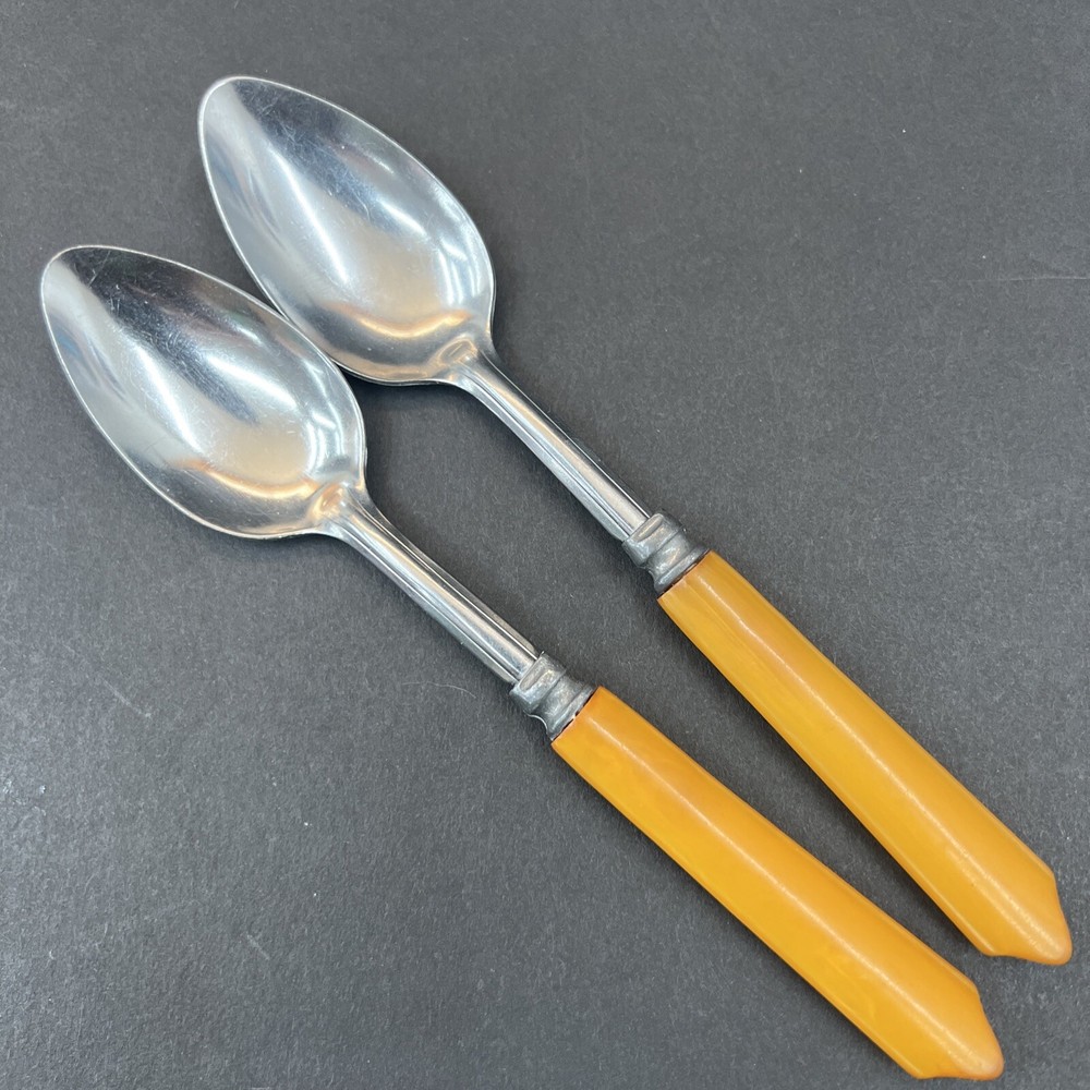 Vintage Englishtown Stainless Steel Dinner Spoons Silverware Flateware