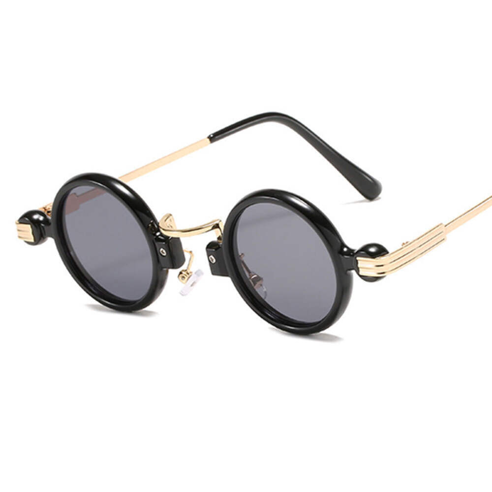 Retro Sunglasses for Small Faces: Classic Metal and Plastic Mix, UV400 Protectio