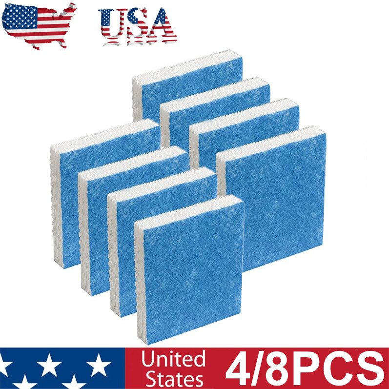 4 / 8 Pack For Honeywell Humidifier HFT600 Filter T HEV615 HEV620 Wicking Filter