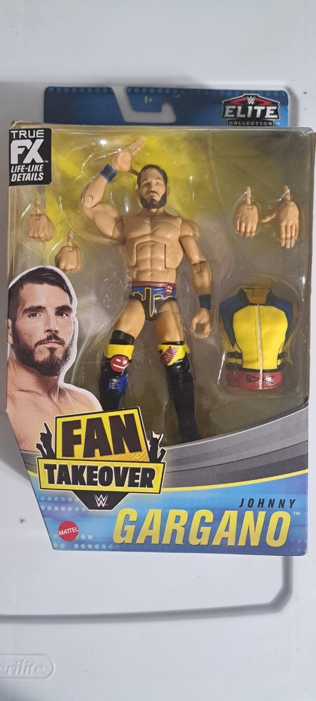 WWE Elite Johnny Gargano Fan Takeover Amazon Exclusive Action Figure Mattel 2020