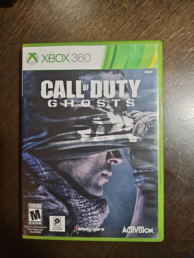 Call of Duty: Ghosts Xbox 360, 2013, Clean Discs, Tested Working