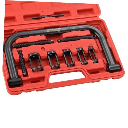 Auto Valve Spring Compressor C-Clamp Tool Kit for Engine Repair