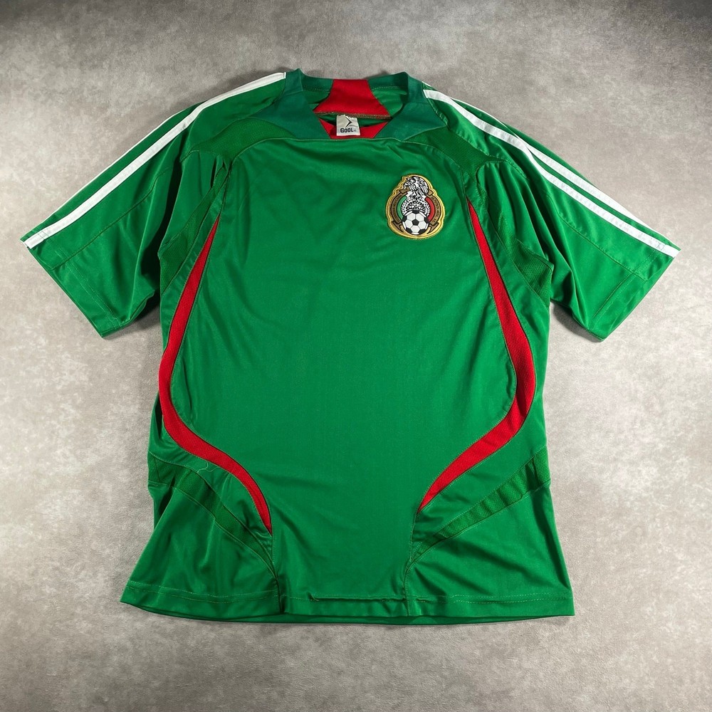 Vintage 2007/08 Mexico National Team Israel Lopez Soccer Jersey