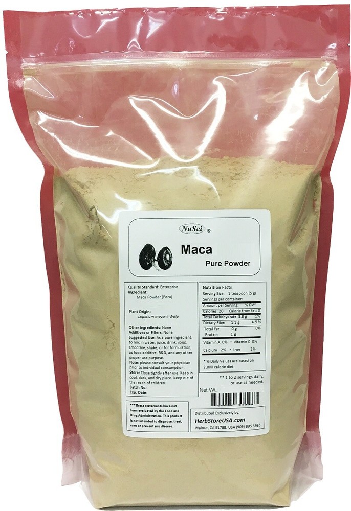 Peruvian Maca Root Powder 100% Organically Grown 227g (8.0 oz)