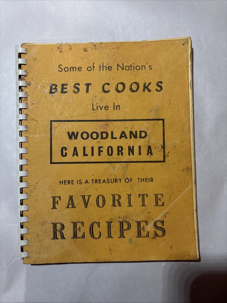 SOME OF THE BEST COOKS LIVE IN FRESNO CALIFORNIA - YMCA Cookbook 1971