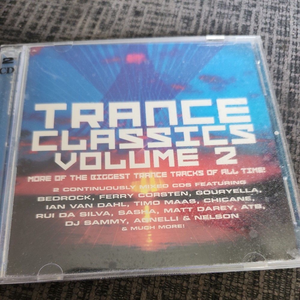Trance Classics Volume 2 - V/A - 2 CD  Ra re Bedrock, Gouryella, Ferry Corsten,