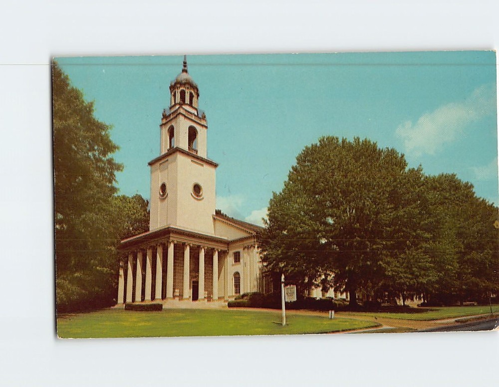 Postcard Glenn Memorial United Methodist Church Emory University Atlanta Georgia