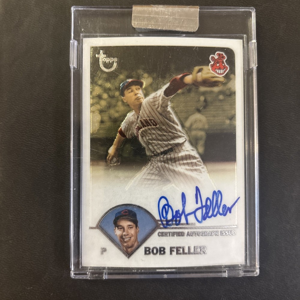 2003 Topps Retired Signature Edition - Autographs Bob Feller #TA-BF (AU)