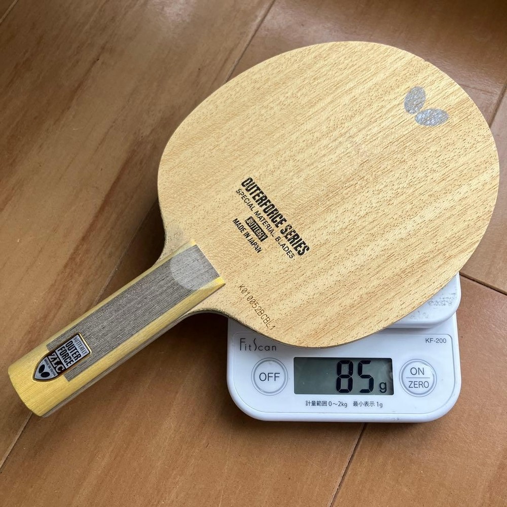 Outerforce ZLC (approx. 85 Grams) Butterfly Table Tennis Racket
