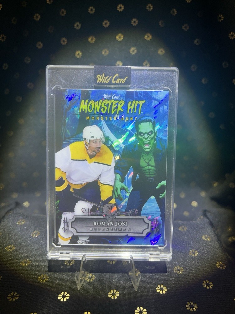 2025 Roman Josi Monster Hit 1/1 Frankenstein !!