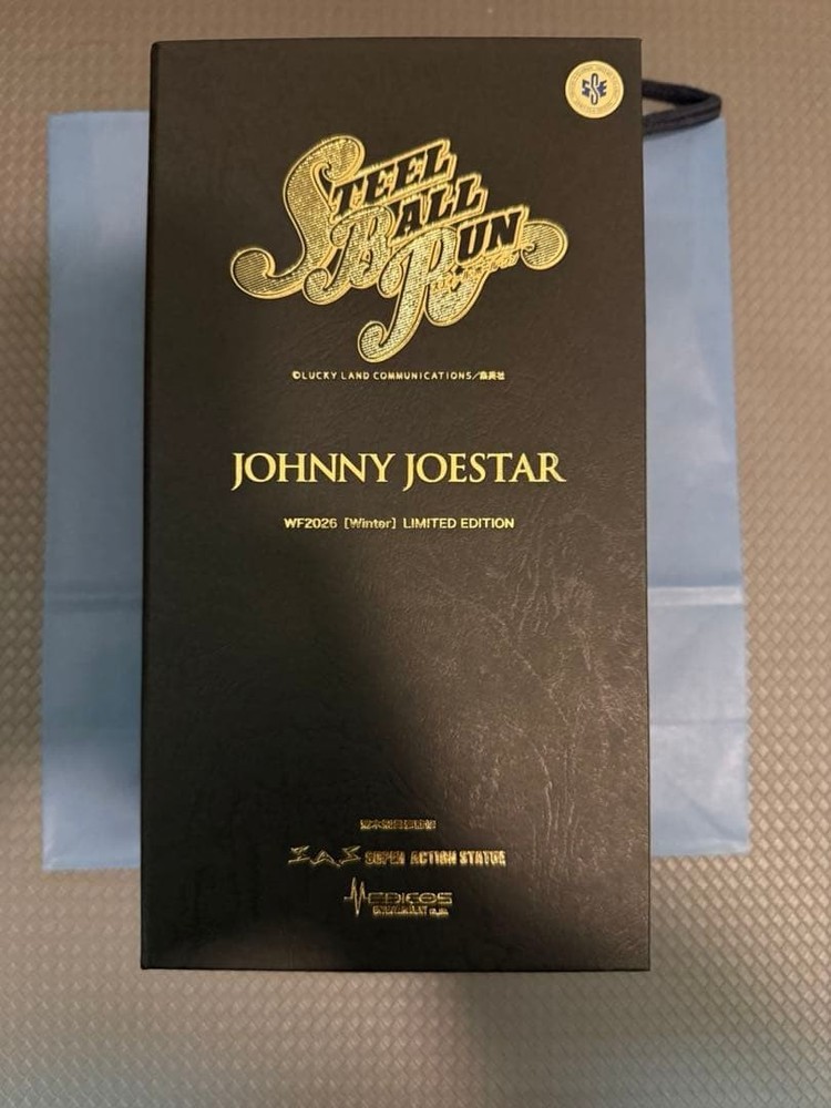 JoJo's Bizarre Adventure Super Action Statue Figure Johnny Joestar WF2026 NEW