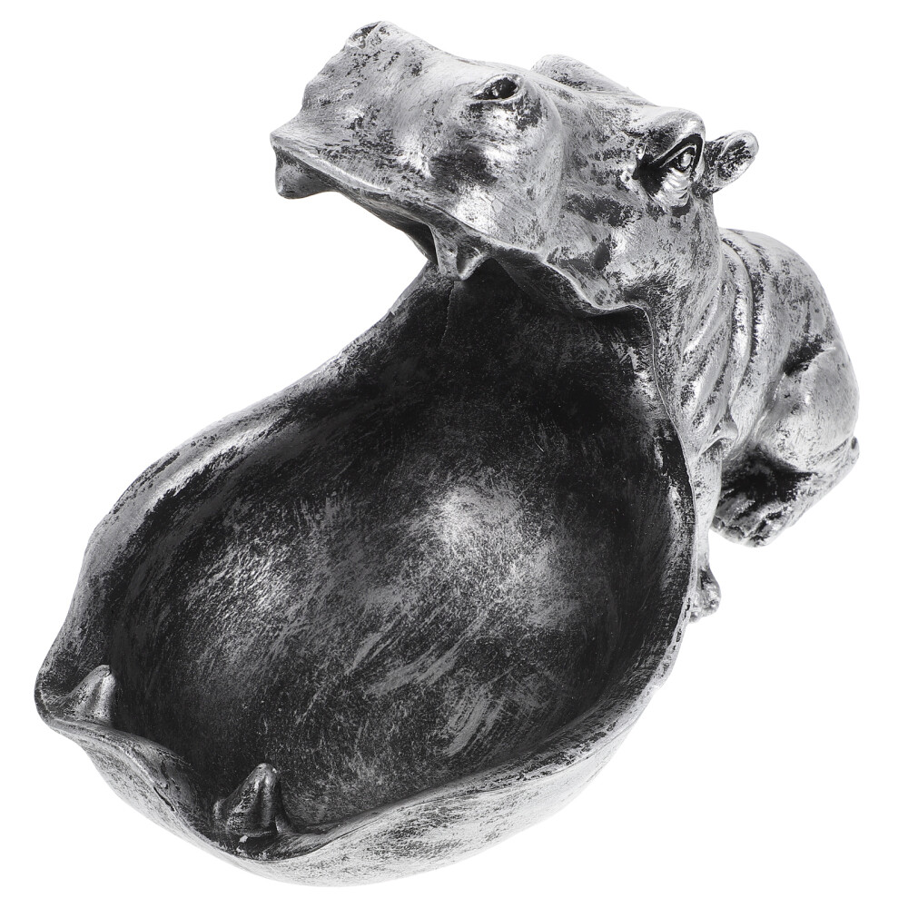 Gecko Hides Animal Hippopotamus Decor Cell Phone Storage Container