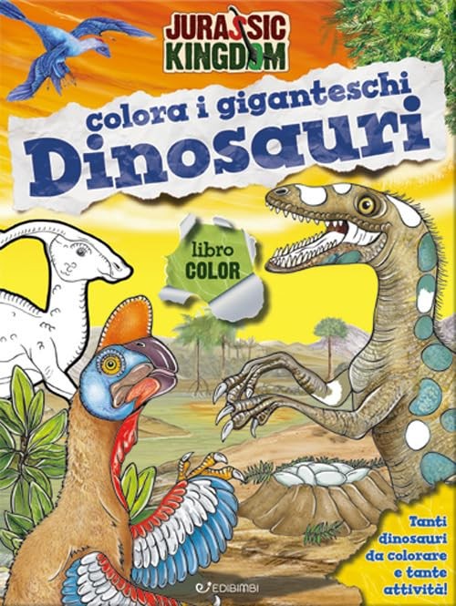 Colora i giganteschi dinosauri. Jurassic Kingdom. Ediz. illustrata (Paperback)Another great item from Rarewaves USA | Free delivery!