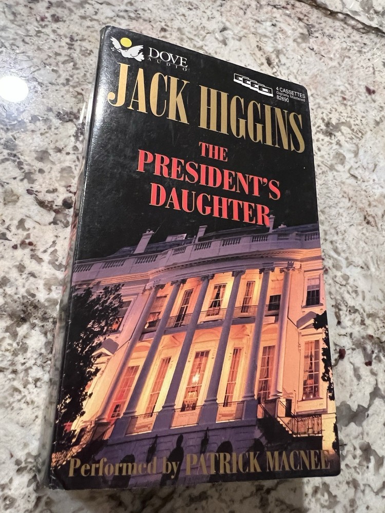 The President's Daughter by Jack Higgins Audio Book 4 Cassette Abridged Dove