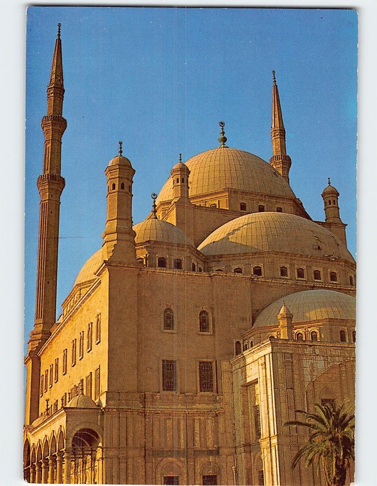Postcard Mosque of Muhammad Ali Cairo Egypt