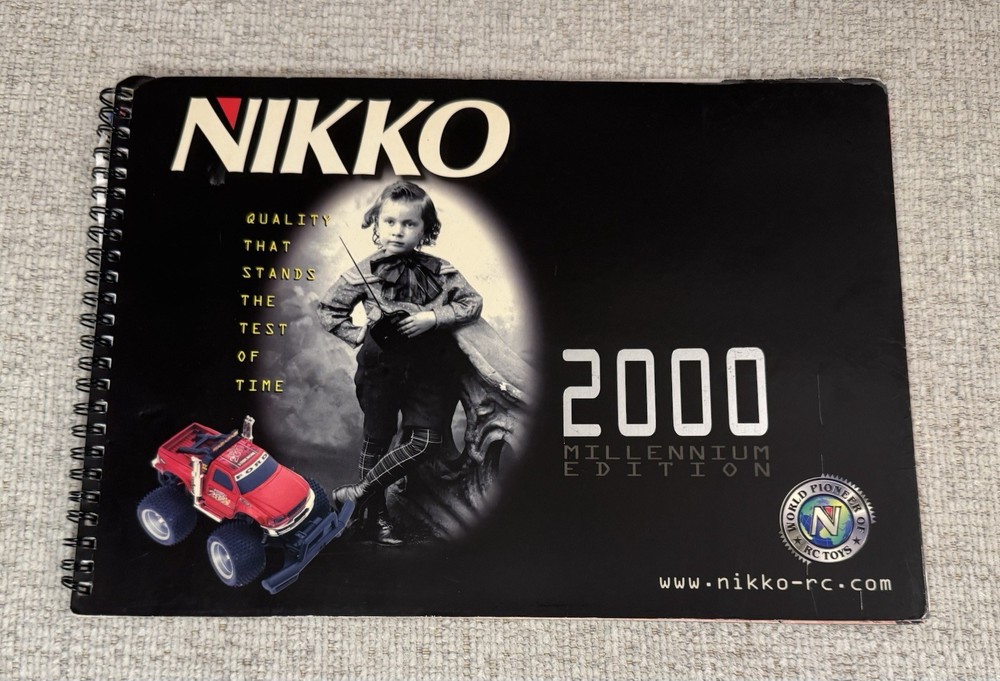 Lost Media Nikko RC Toys Catalog 2000 Millennium Edittion. Vintage