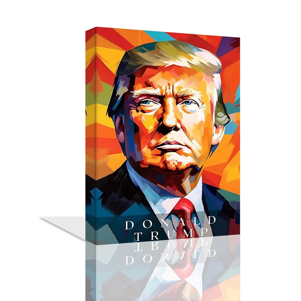 Donald Trump Poster Prints  Celebrity Trump Celebrity Portraits Canvas Wall Art