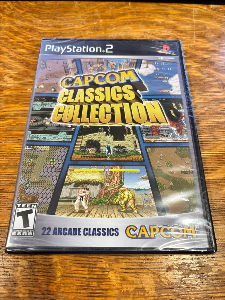 Capcom Classics Collection PS2 (Brand New Factory Sealed US Version) Playstation