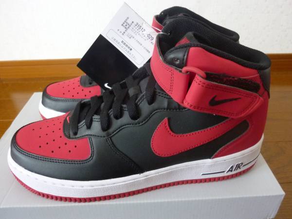 NIKE Men 9.0US Limited   Sneakers Air Force 1 '07 Mid 25Th Anniversary 30Th