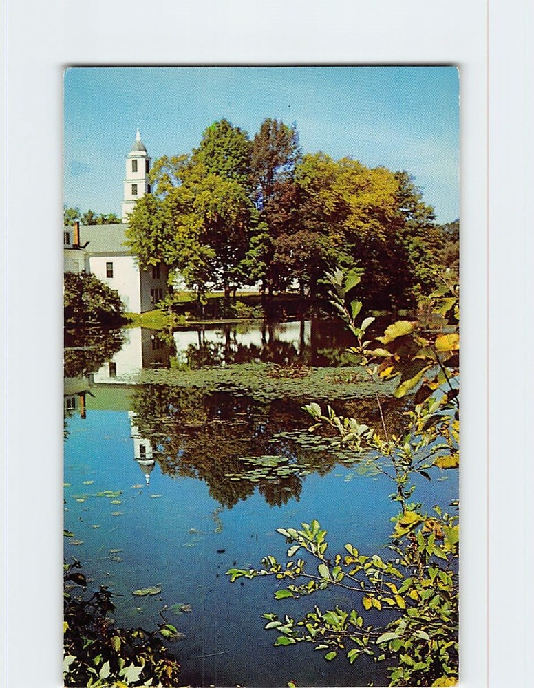 Postcard First Congregational Church Milford NH
