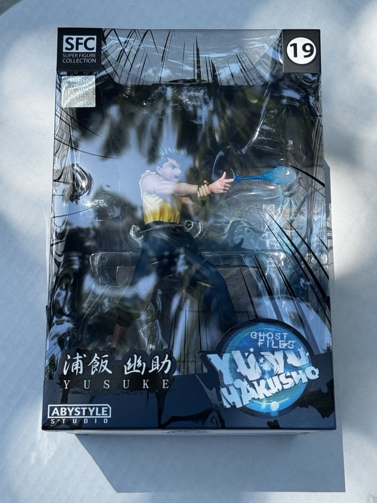 Abystyle Yu Yu Hakusho Ghost Files SFC 19 Figure Statue Yusuke Urameshi New