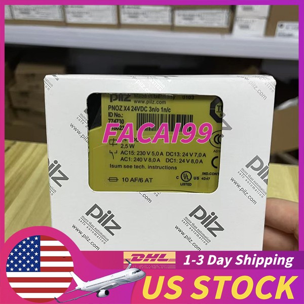 Pilz 774730 PNOZ X4 Safety Relay New Sealed Expedited Shipping