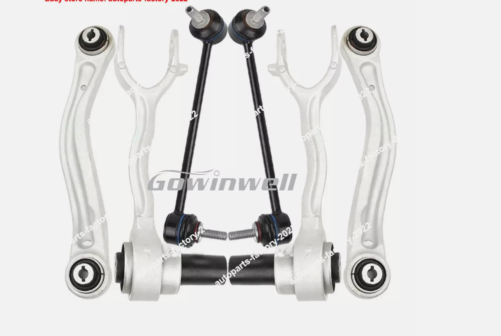 6X Rear Suspension Control Arm Kits For Jaguar XF X260 XE X760 XFL XEL T2H17175