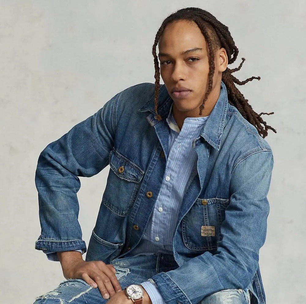 $228 Polo Ralph Lauren Denim Chore Jacket - Richland Men’s Size Large Trucker