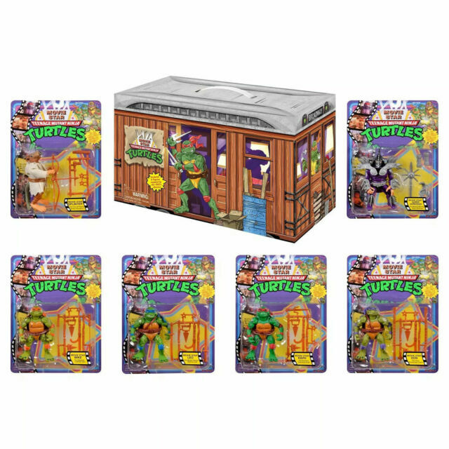 Playmates Toys Teenage Mutant Ninja Turtles Action Figures - Pack of 6