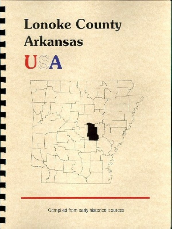 Lonoke County Arkansas 1890 Goodspeed history biographies Carlisle AR + WPA New