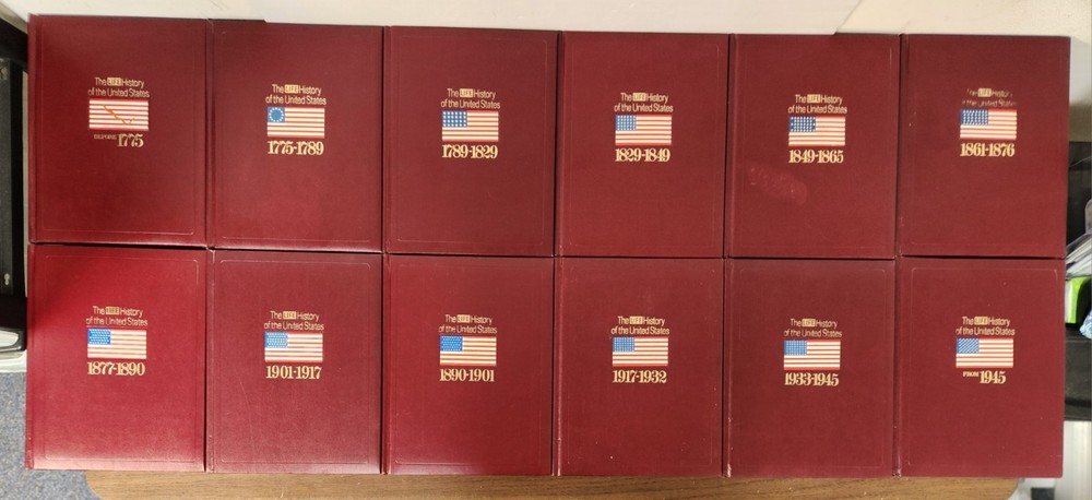 Time Life Books The Life History of the United States Complete 12 Vol Set