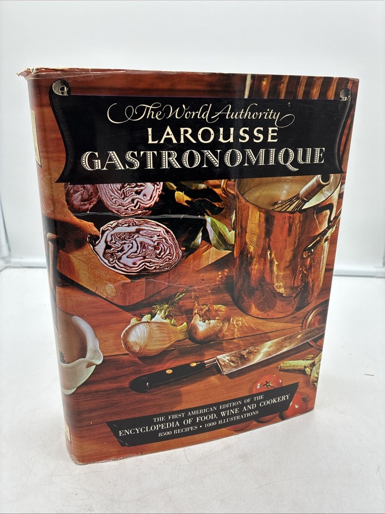 Larousse Gastronomique Cooking Encyclopedia HC DJ 1971 First American Edition