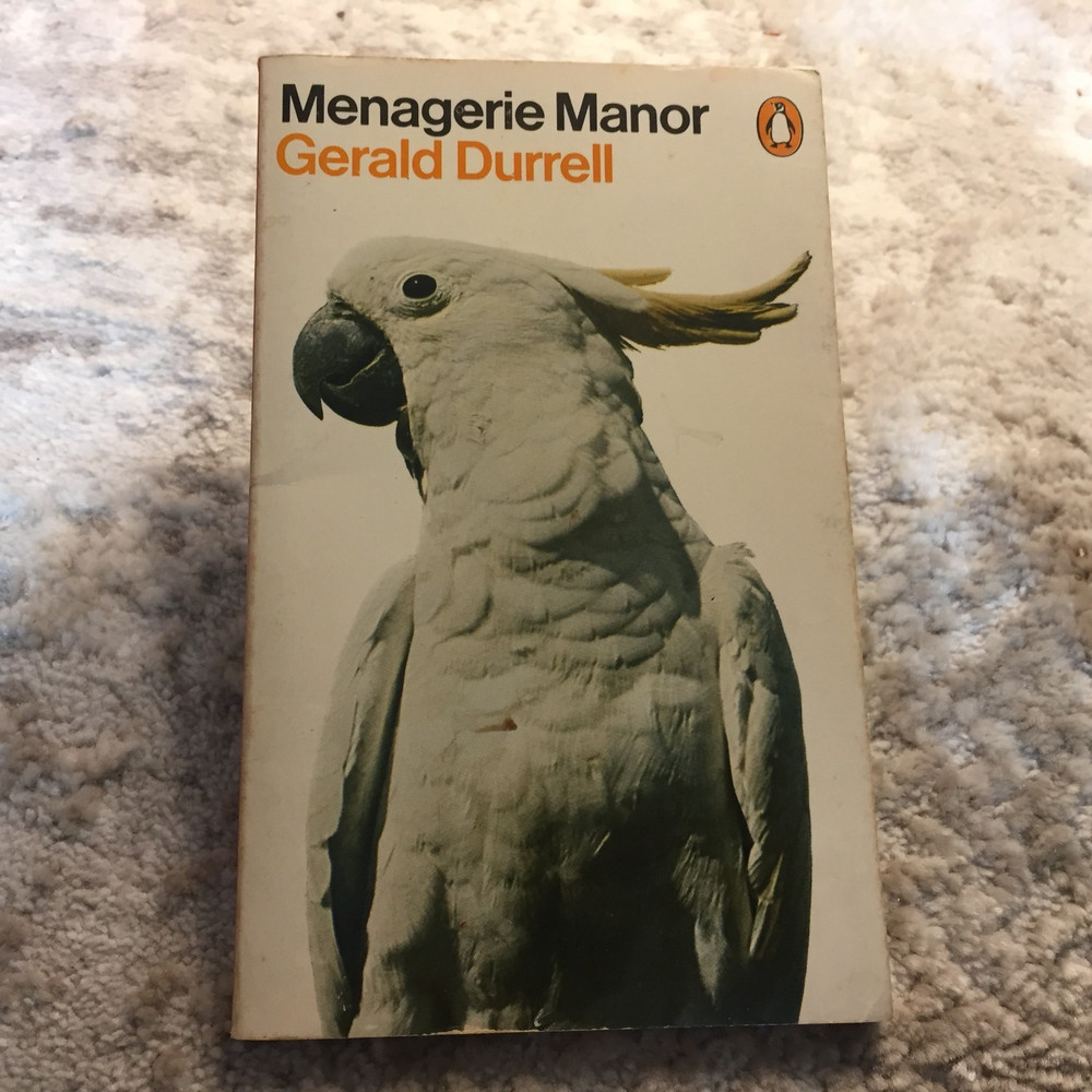 Menagerie Manor Biography Paperback Book Gerald Durrell from Penguin Books 1970